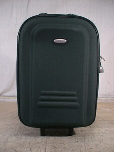 5298　EMINENT　緑　鍵付　スーツケース　キャリケース　旅行用　ビジネストラベルバック