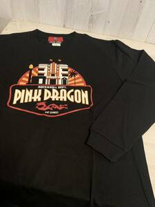 ３【新品】クリームソーダ　CREAM SODA　長袖Tシャツ　Mサイズ　ピンクドラゴン　PINK DRAGON