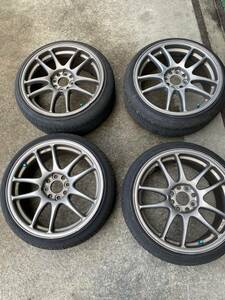 WORK ワーク　EMOTION CR KAI エモーション　CR改　16インチ　7J +44 PCD100 4H 4穴　165/45R16 中古　即決にて本州送料無料！