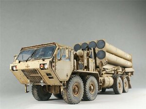 1/35 アメリカ陸軍 THAAD 弾道弾迎撃ミサイルシステム 組立塗装済完成品