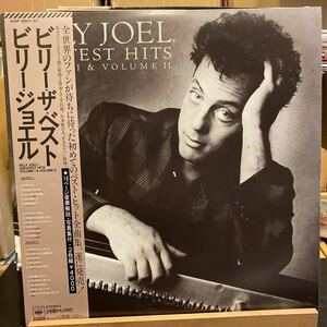 Billy Joel 【Greatest Hits Volume I & Volume II】CBS/Sony 40AP 3060~1 2LP Rock Funk Soul Pop Blues 帯付 ビリー ジョエル