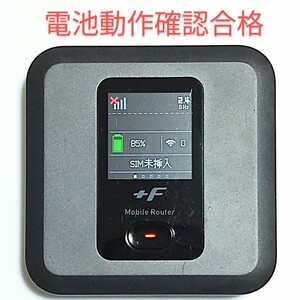ZF 富士ソフト +F FS040W モバイル Wi-Fi ルーター SIMフリー