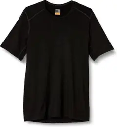 新品　アイスブレーカー　Tシャツ　ブラック　黒　半袖　男女兼用