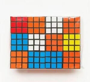 【12PCセット】子供向けの小さなキューブ,魔法の立方体,3x3x3,12個ピース/ロットバッチ,教育用パズル,幼稚園のおもちゃ
