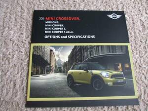 6483カタログ*MINI*OPTIONS　and　SPEC2011.9発行14P