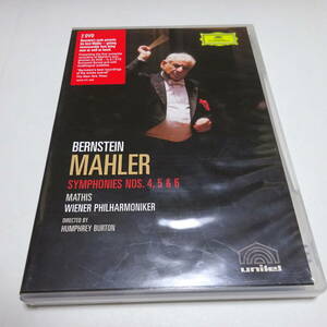 輸入盤/2DVD「マーラー：交響曲第4,5,6番」バーンスタイン＆ウィーン・フィル