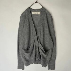 THE SHINZONE ザシンゾーン 美品 アンデスワッフルカーディガン ANDES WAFFLE CARDIGAN カーディガン トップス コットン グレー size FREE