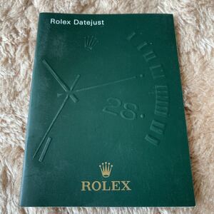 0738【希少必見】ロレックス デイトジャスト 冊子 ROLEX DATEJUST 定形94円発送可能