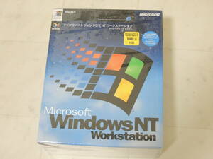 A-04871●未開封 Microsoft Windows NT 4.0 Workstation 日本語版 SP4 IME98付属(Work Station ワークステーション)
