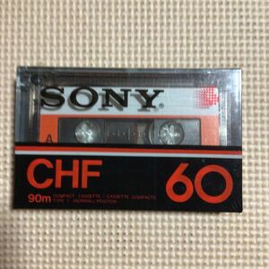 SONY CHF 60 【説明英語表記】ノーマルポジション　カセットテープ【未開封新品】■■