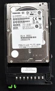 (国内発送) 東芝 AL14SXB30EN (富士通マウンタ) SAS 12Gb/s 15,000rpm 2.5インチ HDD ディスク容量 146G 初期化済 中古動作品 (管:PA01