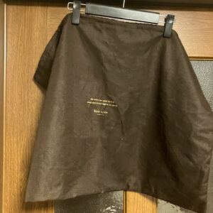 ケイトスペード　保存袋　定形外２１０円発送　大き目　バッグ袋　布製　美品　茶色
