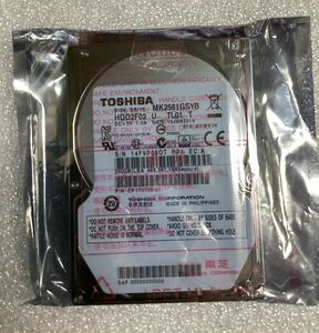 TOSHIBA ハードディスク HDD 2.5インチ MK2561GSYB 250GB 9.5mm(健康状態:注意)ジャンク品