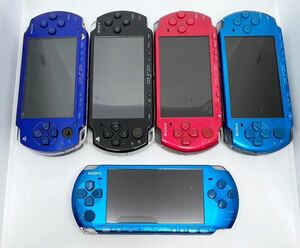 SONY ・PSP ・本体・3000番・2000番・1000番・合計5台・まとめ売り　通電OK・ジャンク扱い