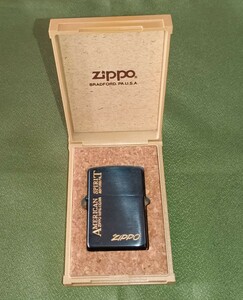 Zippo/ジッポー AMERICAN SPIRIT 1995年製　アメリカン スピリット　ケース付き