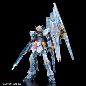 新品未組立品 RG 1/144 νガンダム クリアカラー ガンダムベース限定商品 ニューガンダム