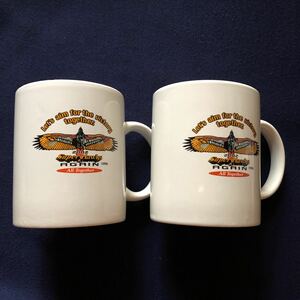 激レア希少品　福岡ダイエーホークス2002 Super Hawks 陶器　マグカップ 2個セット