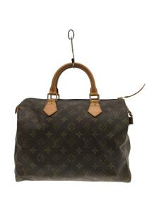 LOUIS VUITTON◆スピーディ30_モノグラム・キャンバス_BRW/PVC/BRW/モノグラム/M41108