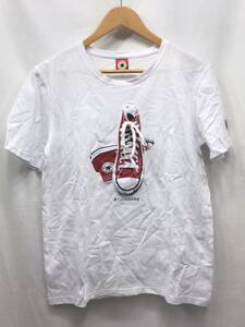 CONVERSE ALL STAR オールスター 半袖 Tシャツ ホワイト系 サイズM メンズ 24013002