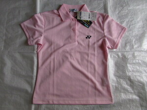 ウイメンズ Mサイズ YONEX 定番 半袖 ポロシャツ 未使用 タグ付き きれい ゲームシャツ ジャケット ヨネックス テニス バドミントン