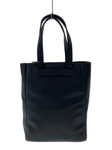 FARO◆Smart Bucket TOTEBAG/牛革/ブラック/無地/F2031B102-010//