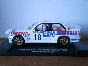 1/32 FLY BMW M3 E30 Rally Montecarlo 1989 FINA #18