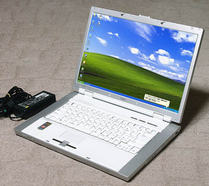 NEC Lavie LL570/J PC-LL570JG AMD Turion64x2 TL-52 1.6GHz MEM:4GB HDD:250GB 無線LAN Windows XP Pro SP3 / Office 2003 Pro SP3