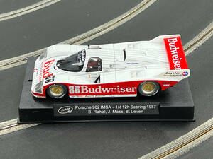 No.011 SLOT.IT CA25c “Porche 962 IMSA n.86 1st 12h Sebring 1987 [新品未使用 1/32スロットカー] 