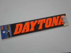 DAYTONA デイトナ ロゴ 承認 ステッカー/当時物 デカール 自動車 バイク オートバイ カー用品 レーシング ② S16