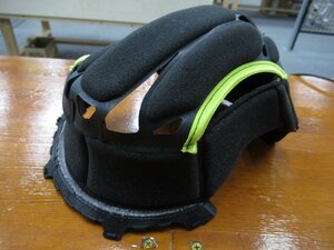 OGKカブトのヘルメット エアロブレードⅤ インナーパッド XLサイズ 厚み9mm▼ニンジャ250.YZF-R25.MT-07.MT-09.ニンジャ1000乗りに！