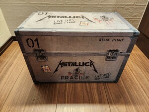 送料込無料 Metallica Live Shit Binge Purge Box Set 3 VHS Book NEW Stencil & Pass, NO CDs 