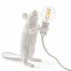 【中古】 GiftCZ マウスランプ LED アニマルネズミ マウスデスクランプ ライト 樹脂 ナイトライト 動物アート
