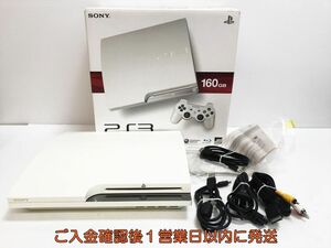 【1円】PS3 本体 セット 160GB ブラック SONY PlayStation3 CECH-2500A 未検品ジャンク プレステ3 M05-238yk/G4