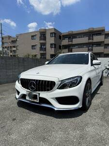 メルセデス・ベンツ　C200ステーションワゴン　スポーツ　本革　ローダウン　C43仕様