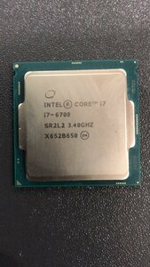 CPU インテル Intel Core I7-6700 プロセッサー 中古 動作未確認 ジャンク品 - A244