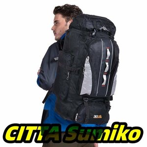 大容量100L！Laamei 旅行バッグ背 防水バックパック 旅行カジュアルバッグ登山 旅行バッグ アウトドア 自転車バッグ