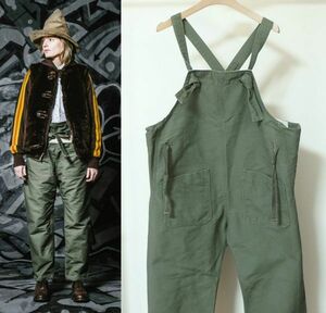 16AW FWK Engineered Garments エンジニアードガーメンツ Overalls Cotton Double Cloth オーバーオール コットンダブルクロス 1