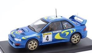Altaya　1/24　スバル・インプレッサ STI WRC　#4　P．リアッティ　1997 ラリー モンテカルロ優勝