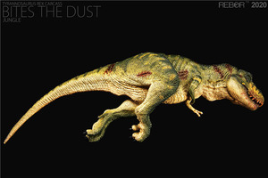 Rebor 1/35 サイズ ティラノサウルス 死体 死骸 Tレックス 恐竜 リアル フィギュア PVC プラモデル おもちゃ 模型 プレゼント ジャングル