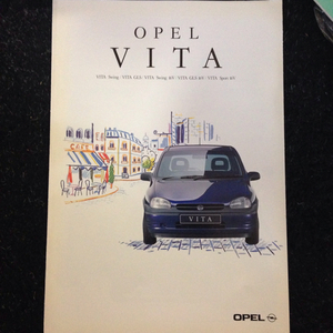 旧車カタログ オペル ヴィータ 1996年9月 簡易版