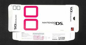 非売品・未使用　任天堂DS本体　未組み立て　ディスプレイ用外箱