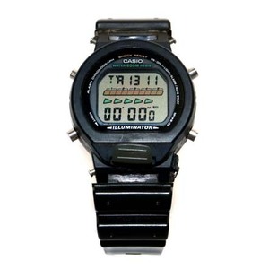 カシオジーショック CASIO G-SHOCK ILLUMINATOR 腕時計 ウォッチ クオーツ デジタル ラバーバンド デイデイト 黒 DW-6600
