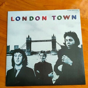 【LP】ポール・マッカートニー　廃盤LP　レコード　ロンドン・タウン　London Town　ビートルズ