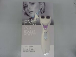 【未使用品】Bellcida　EMS美顔フェイスローラー　EFR01　サン・スマイル　ホワイト　（1）（管理番号：060110）