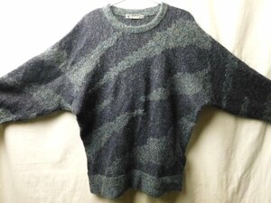 80s ビンテージ ISSEYMIYAKE イッセイミヤケ モヘア ニット　セーター F