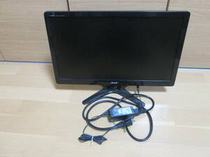 ACER G206HQL Cbd 19.5インチ 49Cm 1600×900 LCD MONITOR モニター モニタタイプ：ワイド 解像度（規格）：WXGA++ 表面処理：ノングレア
