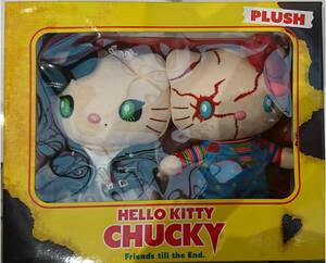 692◇キティ×チャッキー ぬいぐるみセット USJ 2018 ハロウィン 限定 希少 Halloween ユニバーサルスタジオ Hello Kitty キティ Chucky