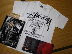 【送料無料】傑作・稀少★ステューシー★STUSSY WORDO TOUR 2006 GRAFFITI 41★Tシャツ41枚★M