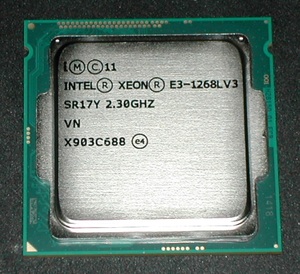 4コア8スレッド　XEON E3 1268L V3 LGA1150