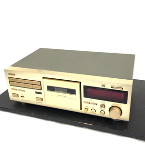 1円 TEAC ティアック V-1030 カセットデッキ オーディオ機器 通電確認済